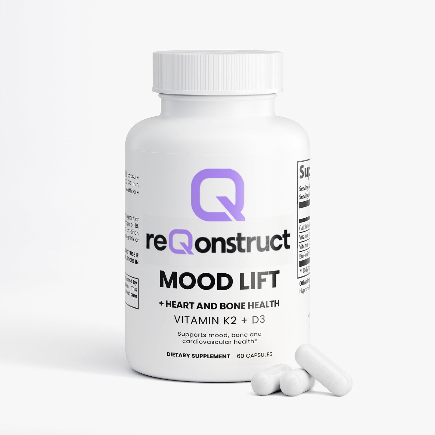 Mood Lift Vitamin D3 plus K2