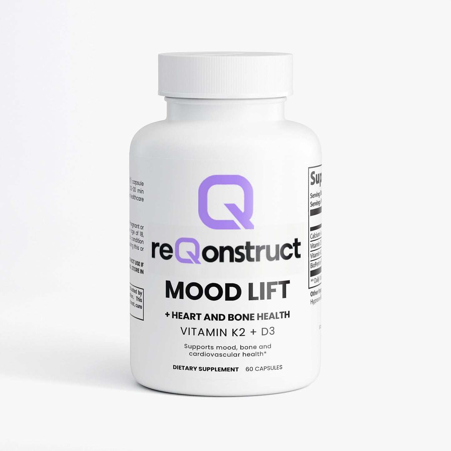 Mood Lift Vitamin D3 plus K2